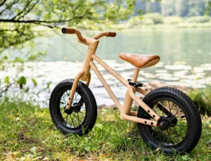 Bamboo balance bike