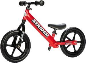 Strider Classic - has a smaller seat-height range than the Strider 12 Sport