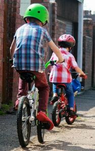 Bike riding - age is an important characteristic to consider!