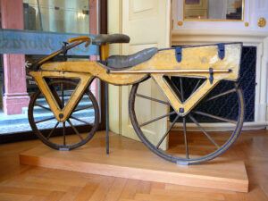 Draisine - the first ever balance bike!