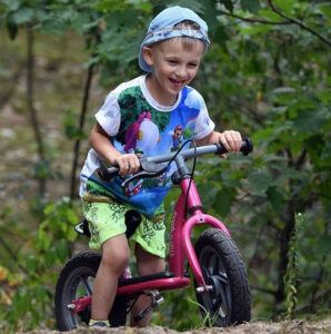 Natural environments are great to explore on a bike!